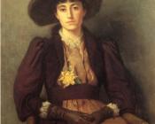 西奥多 克莱门特 斯蒂尔 : Portrait of Daisy